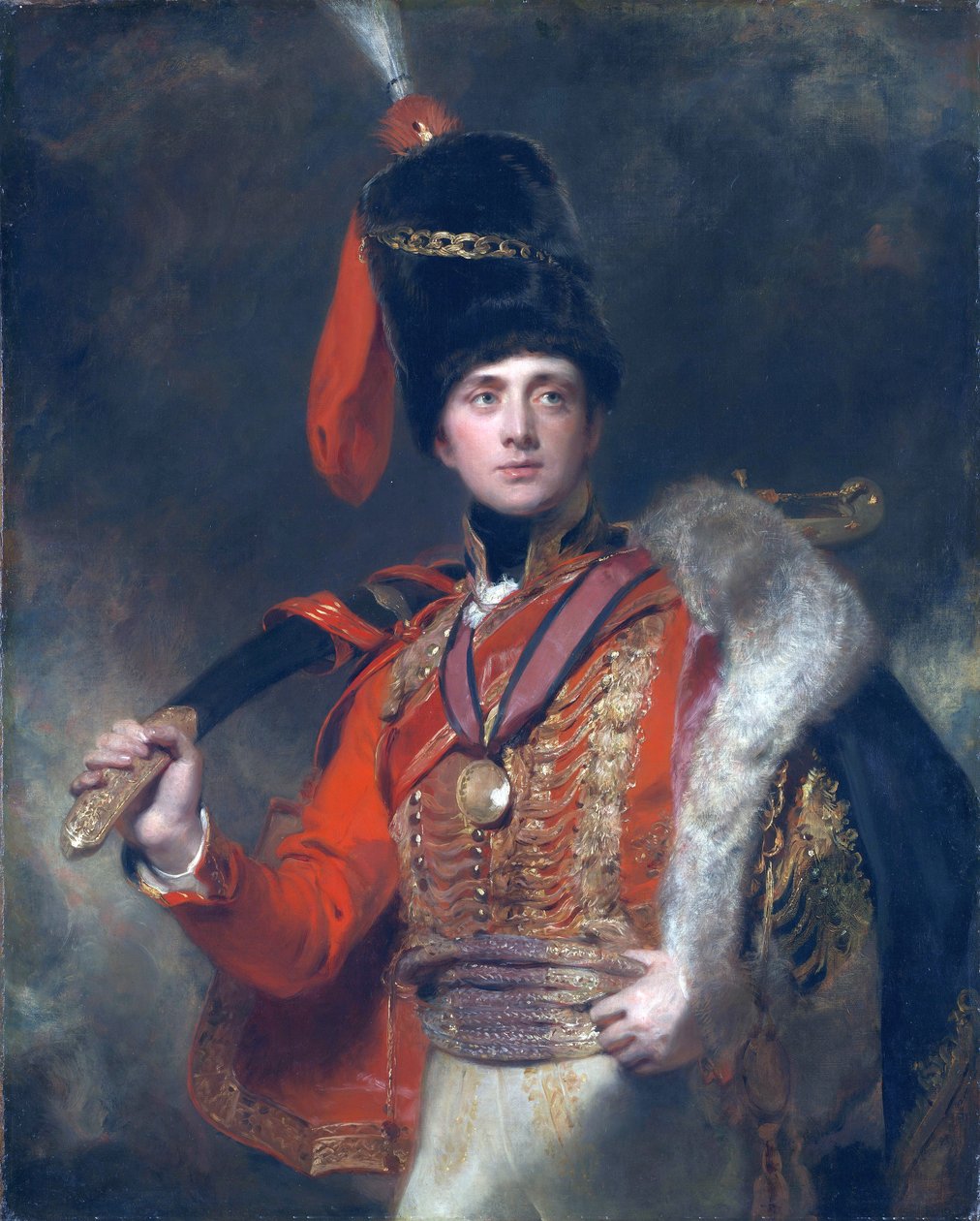 Honvéd altábornagy portréja. Sir Charles Stewart alkotó: Thomas Lawrence