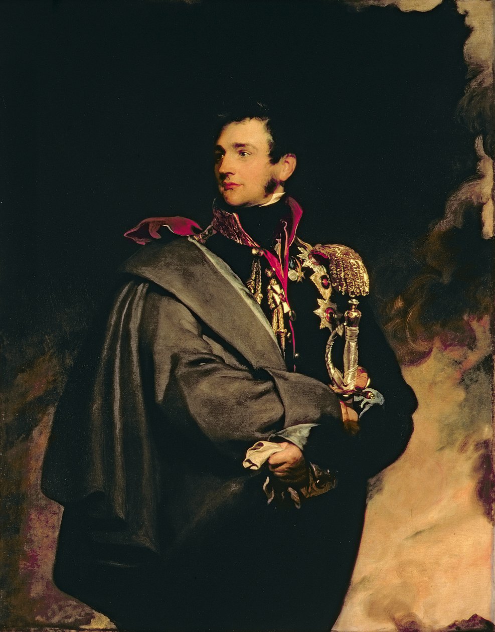 Mihail Szemjonovics, Voroncov gróf (1782-1856) portréja, 1821 alkotó: Thomas Lawrence