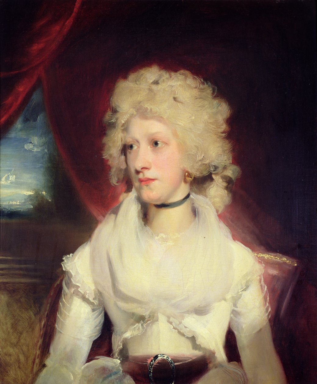 Martha Carr kisasszony portréja alkotó: Thomas Lawrence