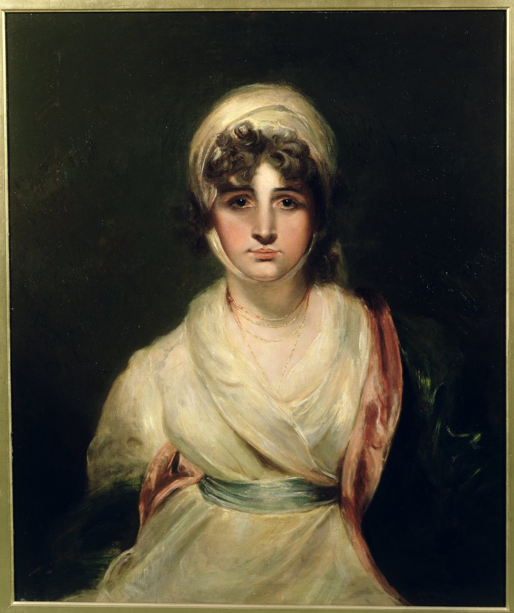 Sarah Siddons portréja (1755-1831) alkotó: Thomas Lawrence