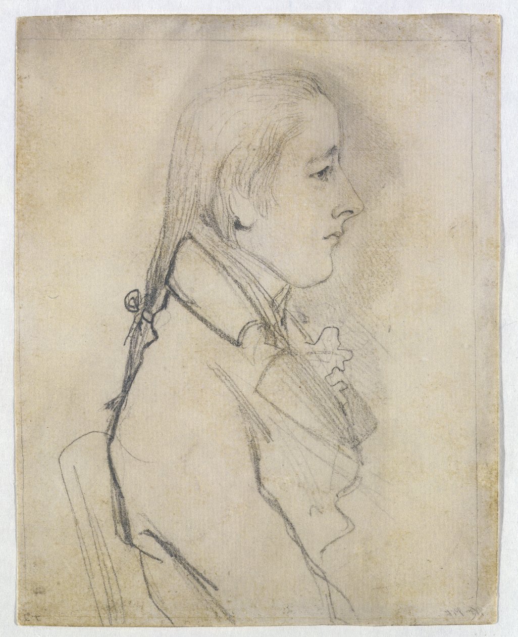 William Pitt portréja (kréta, papír) alkotó: Thomas Lawrence