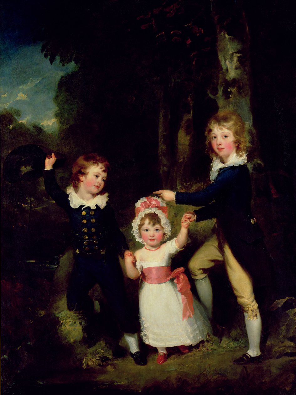 Lord George Cavendish gyermekeinek portréja, 1790 alkotó: Thomas Lawrence
