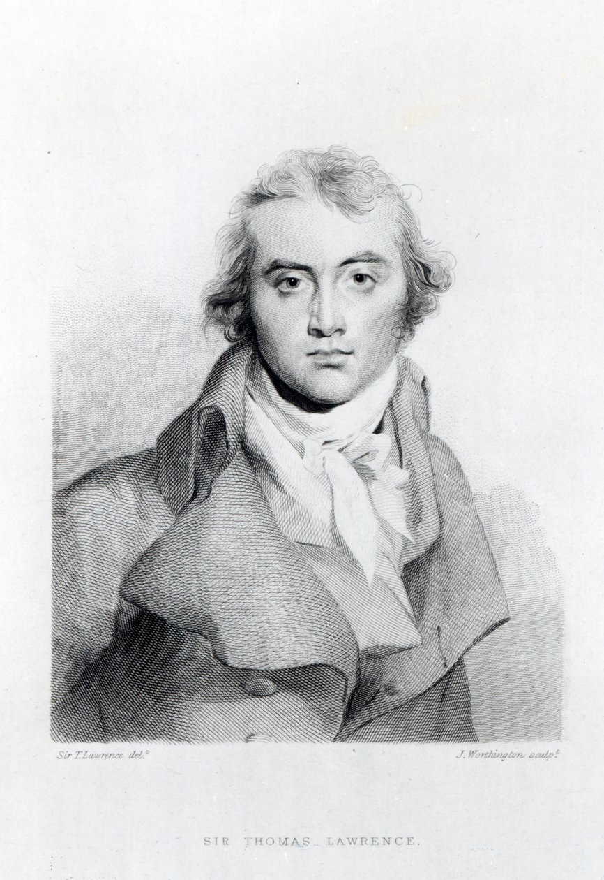 Önarckép, metszette J. Worthington alkotó: Thomas Lawrence