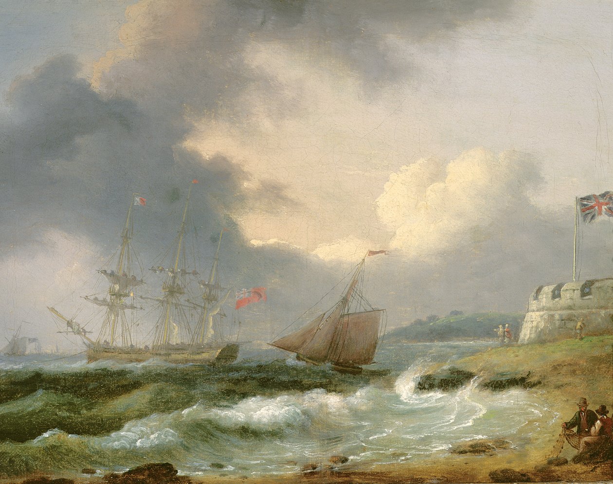 Az osztagból, Cowes alkotó: Thomas Luny