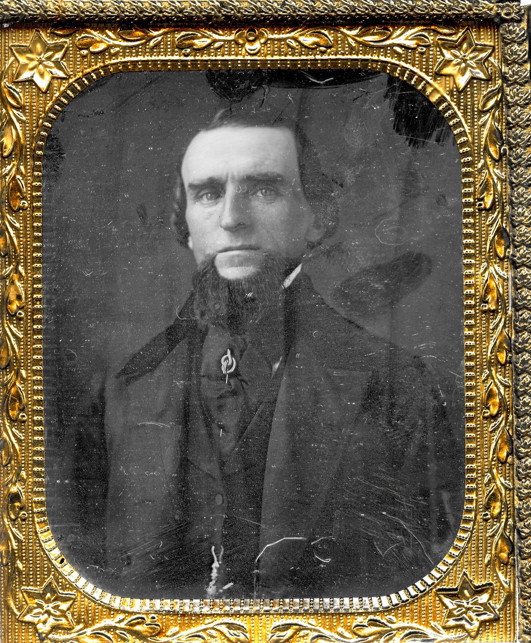 Uriah Raub, St. Louis asztalos portréja alkotó: Thomas M. Easterly