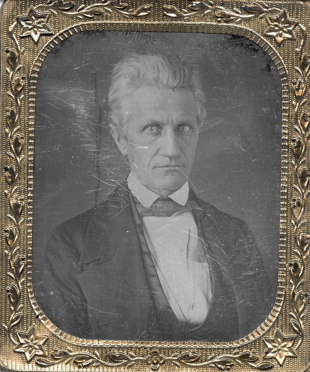 Rev. Artemus Bullard, lelkész, első presbiteriánus templom, St. Louis. Meghalt a Gasconade Bridge katasztrófájában, 1855. november 1 -jén alkotó: Thomas M. Easterly