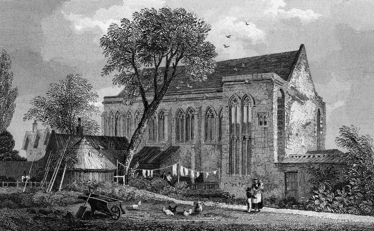 Eltham-palota, Kent, vésette William Watkins, 1831 alkotó: Thomas Mann Baynes