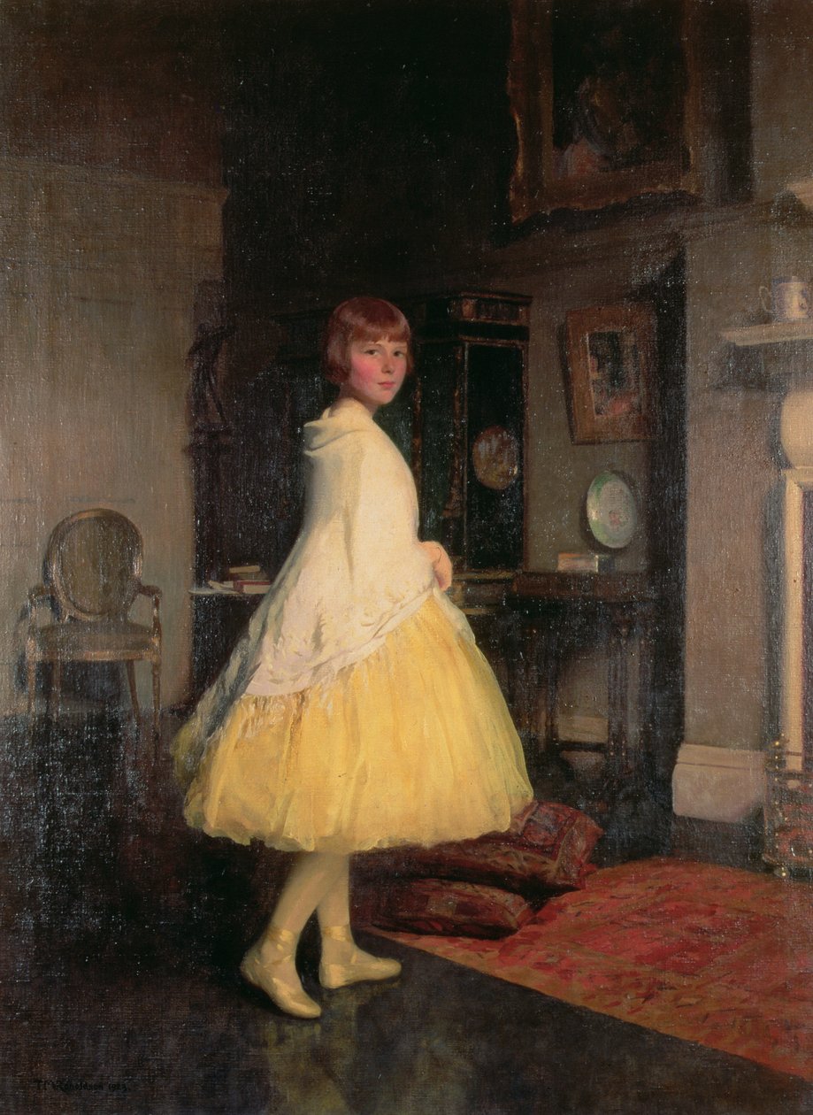 Lesley a stúdióban, 1923 alkotó: Thomas Martine Ronaldson