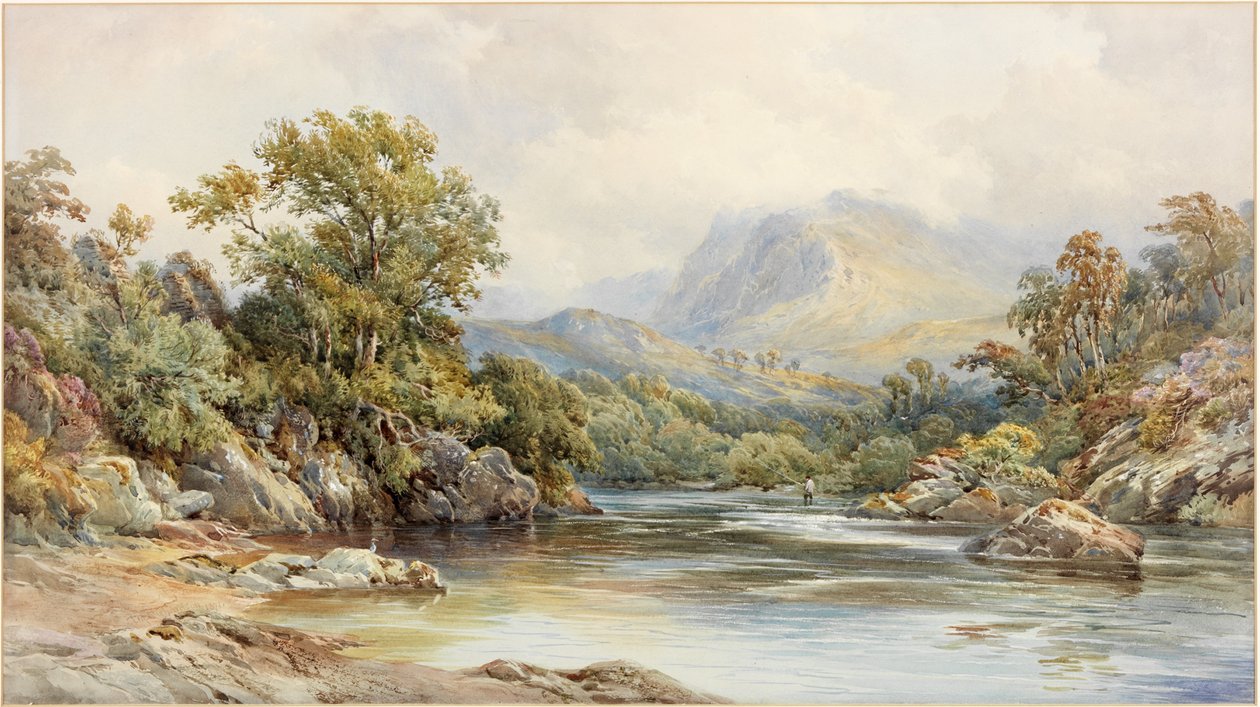 On the Tay (akvarell papíron) alkotó: Thomas Miles II Richardson