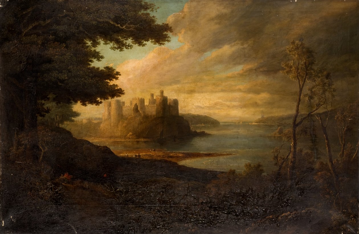 Conwy kastély alkotó: Thomas Miles Richardson