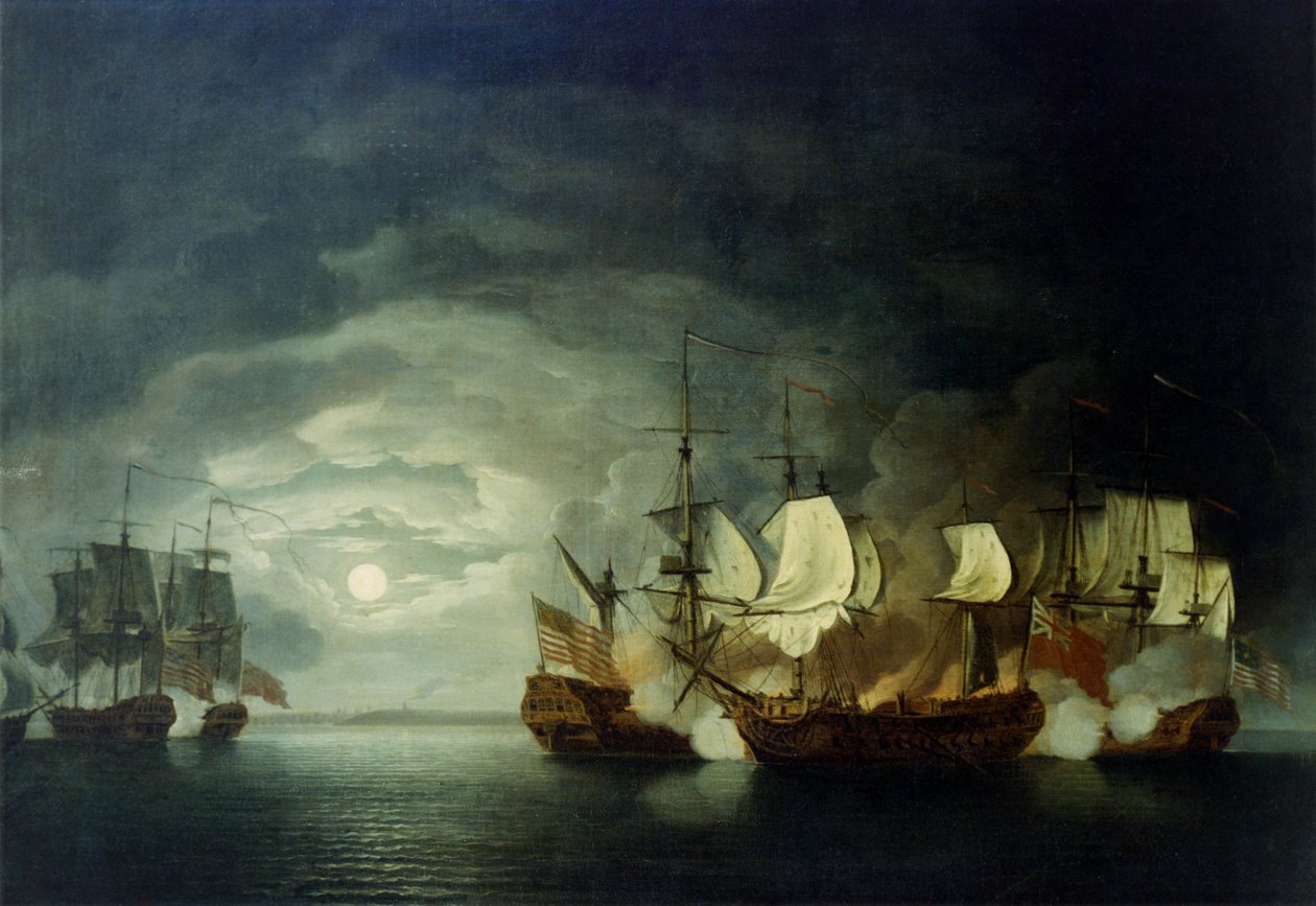 HMS Serapis alkotó: Thomas Mitchell