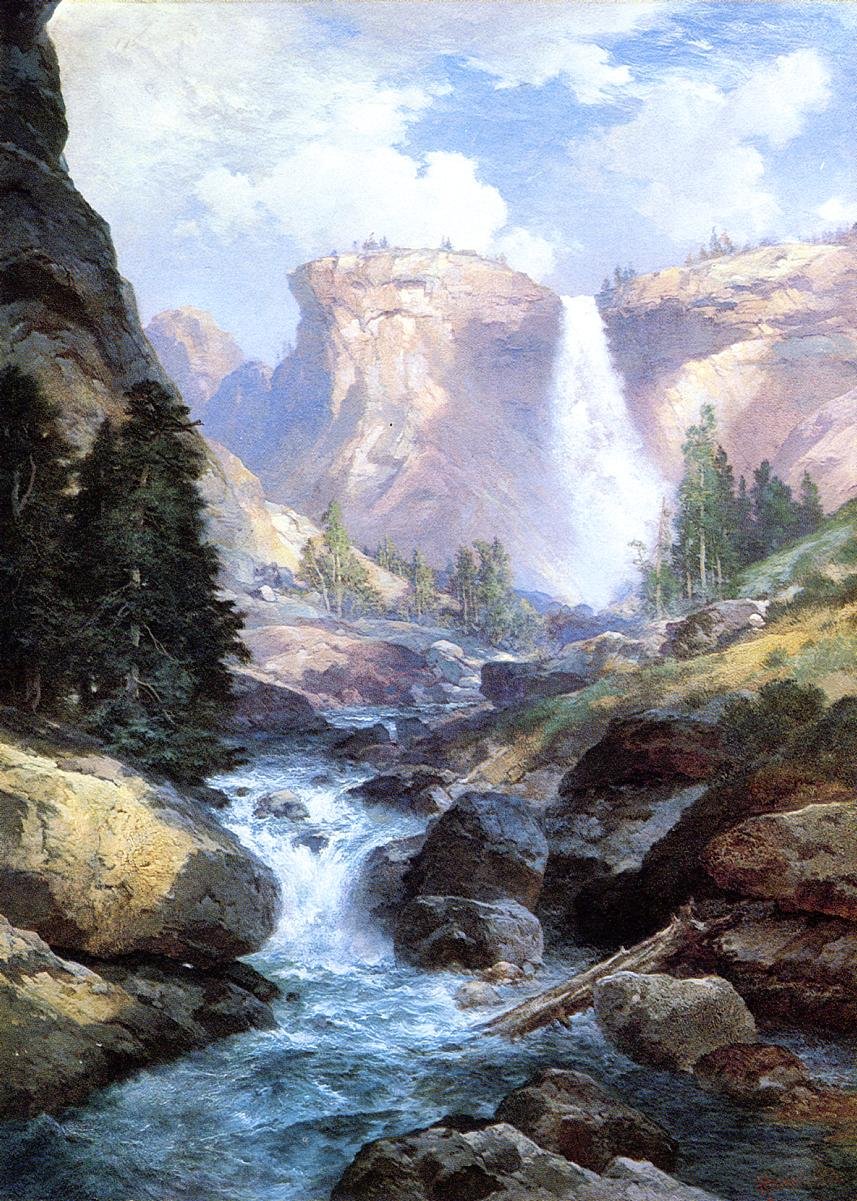 A Vörös Fal Arizonai Grand Canyon alatt alkotó: Thomas Moran