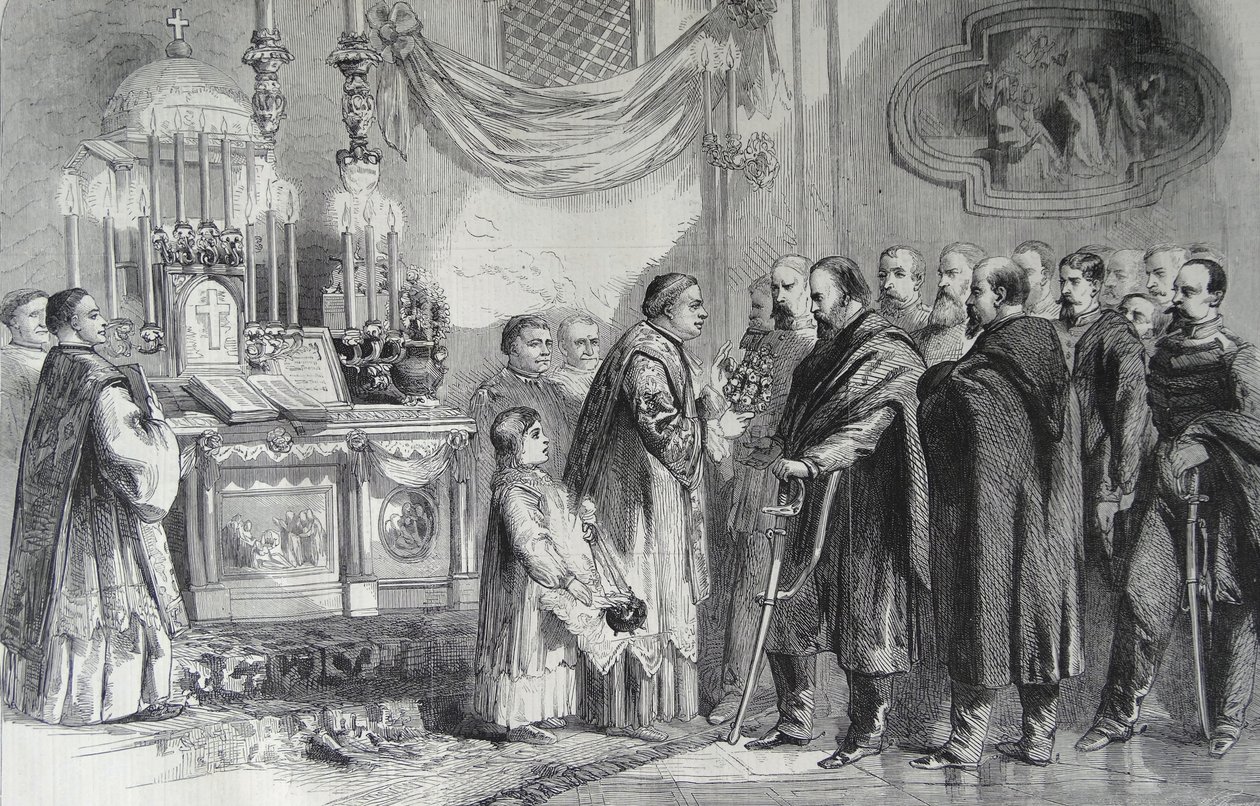 Forradalom Nápoly-Garibaldiban, 1860 alkotó: Thomas Nast