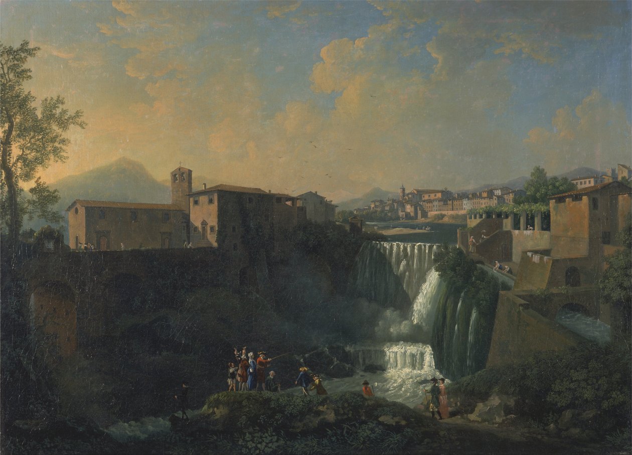 Tivoli kilátás alkotó: Thomas Patch