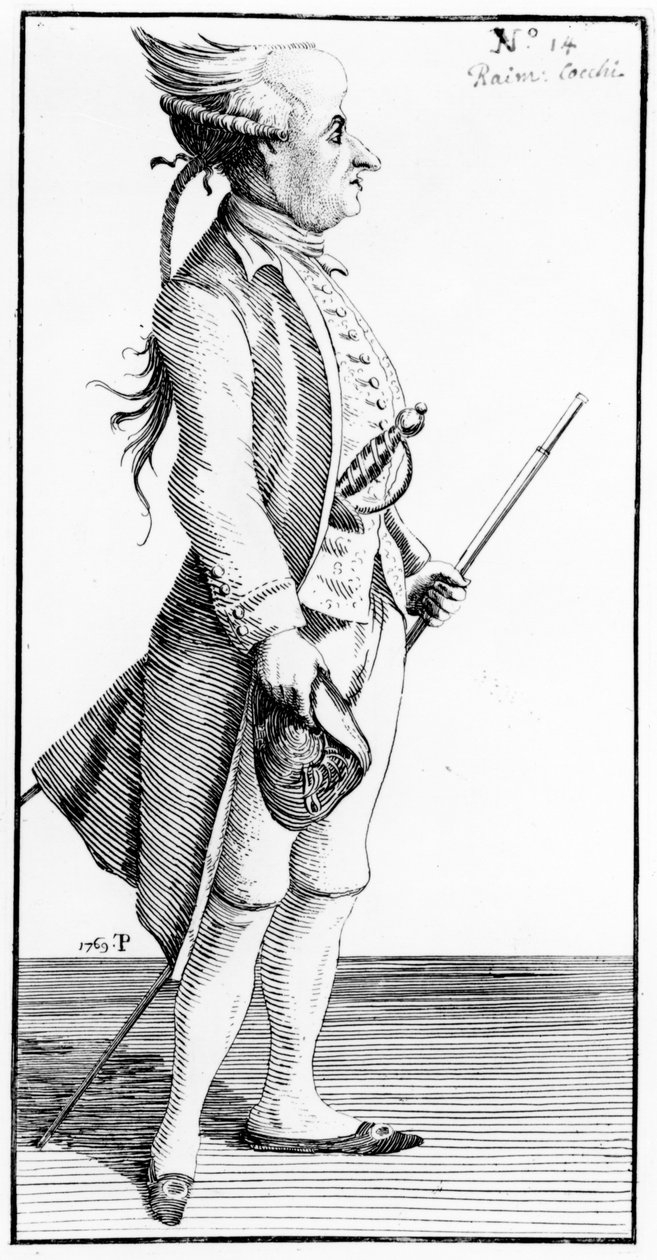 Raimondo Cocchi karikatúrája alkotó: Thomas Patch