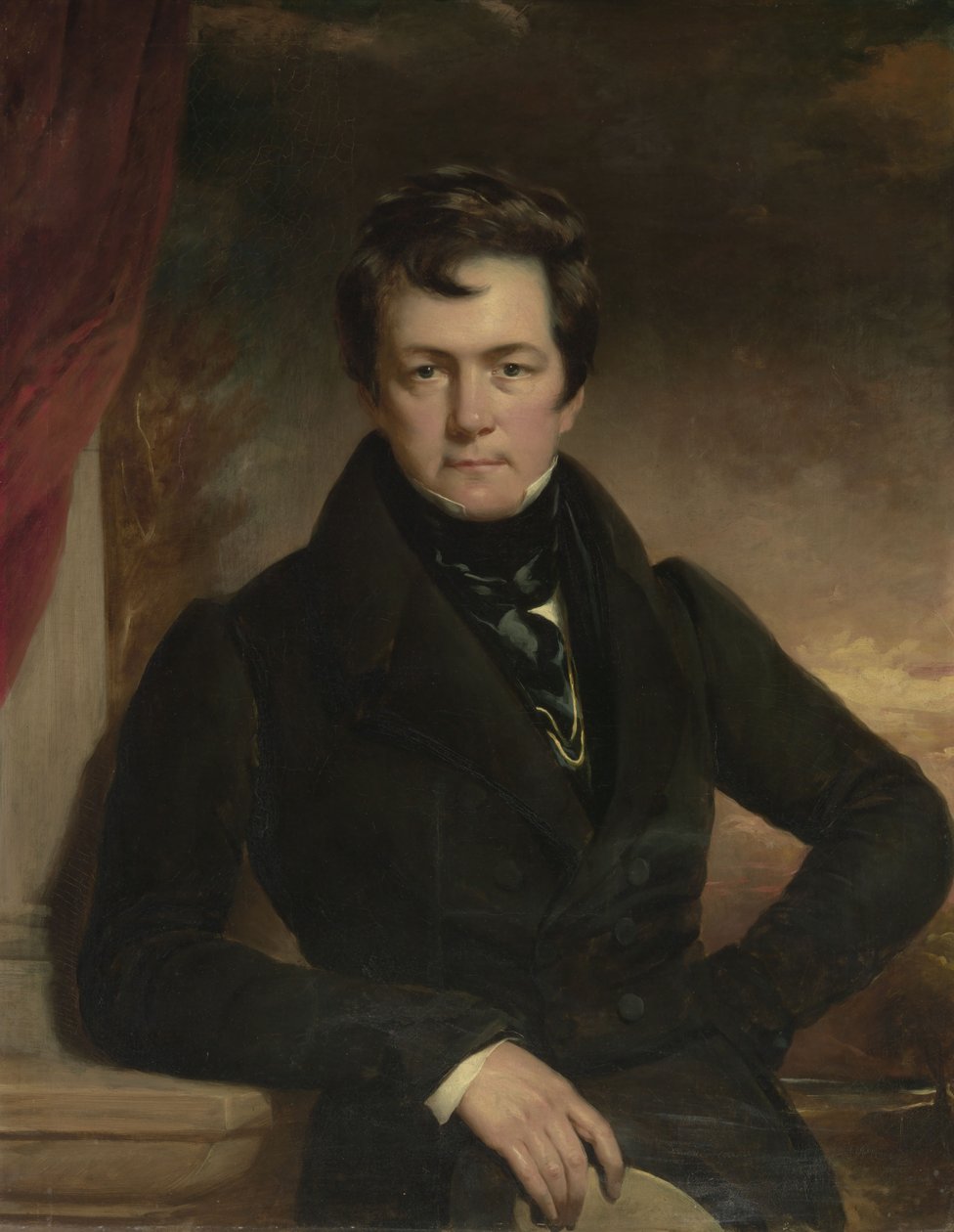 Charles Frederick Schlaberg arcképe, London, 1827 alkotó: Thomas Phillips