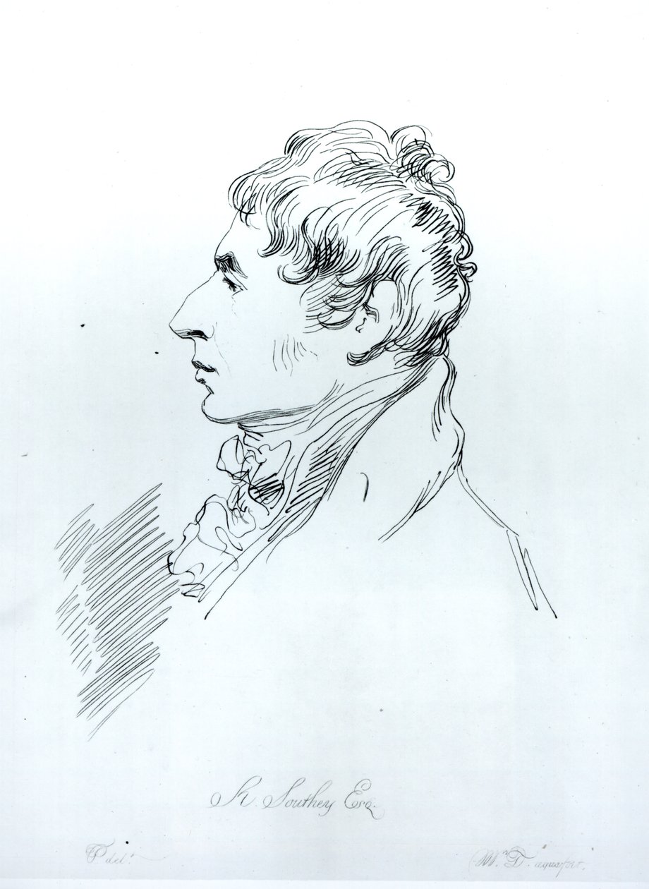 Robert Southey (1774-1843) portréja alkotó: Thomas Phillips