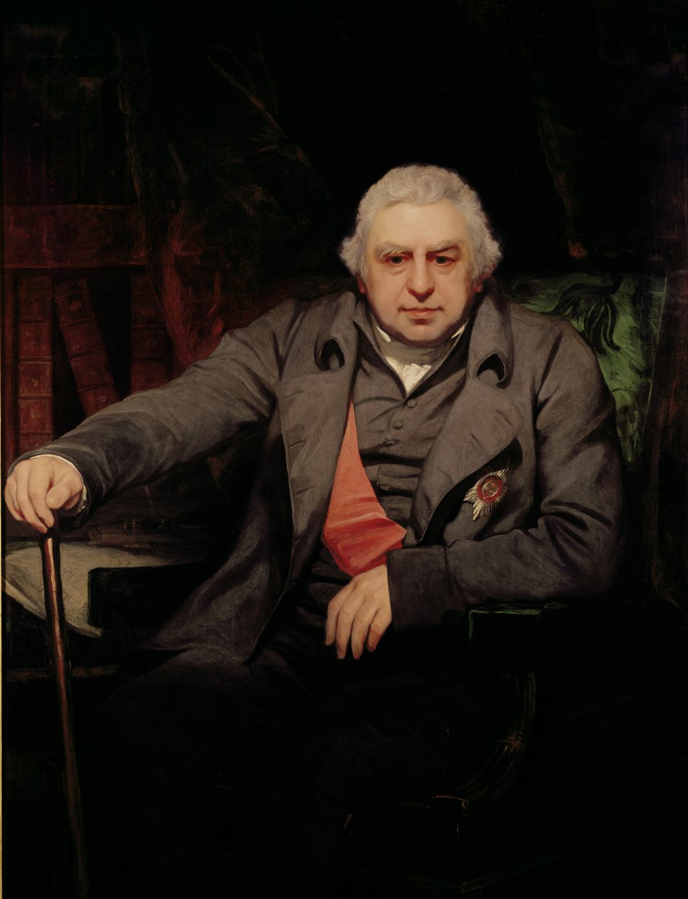 Sir Joseph Banks portréja, (1743-1820) 1810 alkotó: Thomas Phillips