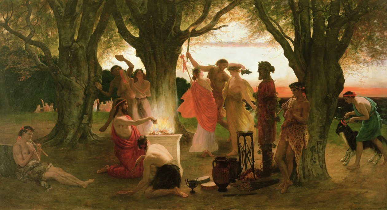 Egy görög fesztivál alkotó: Thomas Ralph Spence