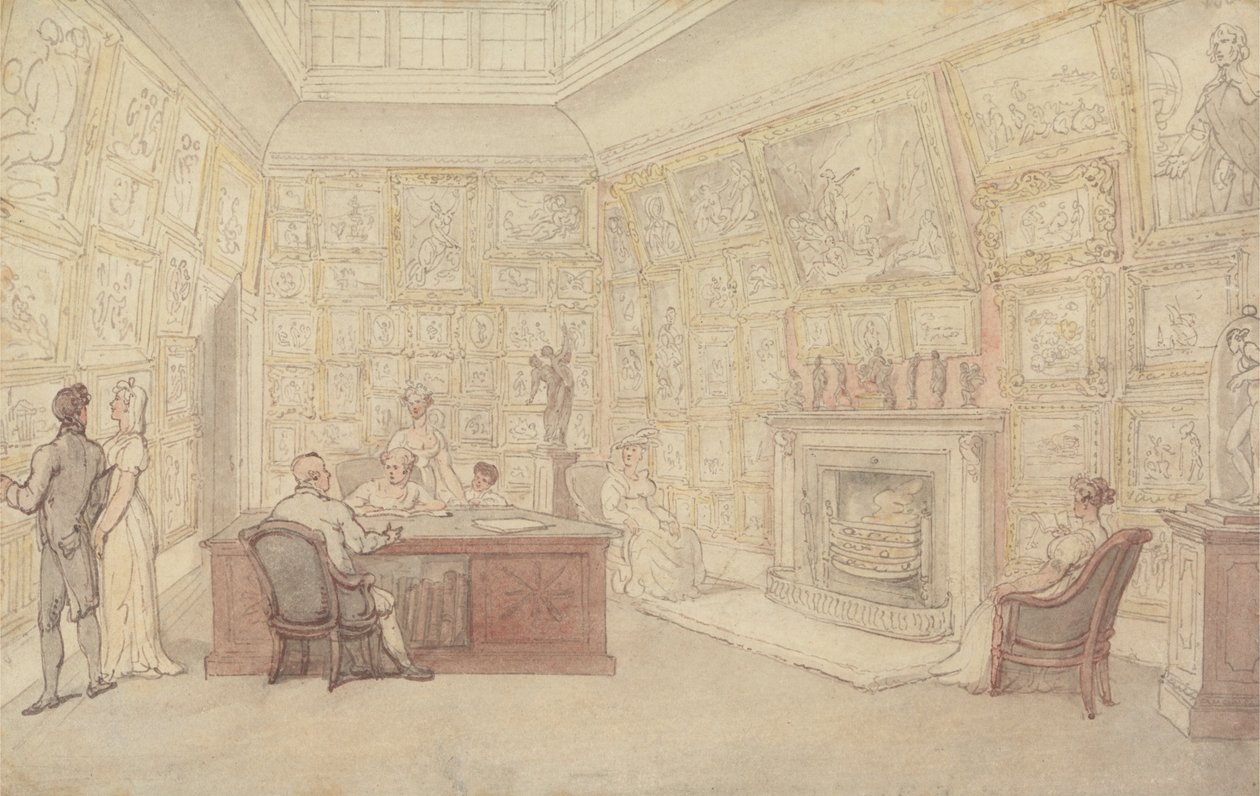 Egy Gentlemans Művészeti Galéria alkotó: Thomas Rowlandson