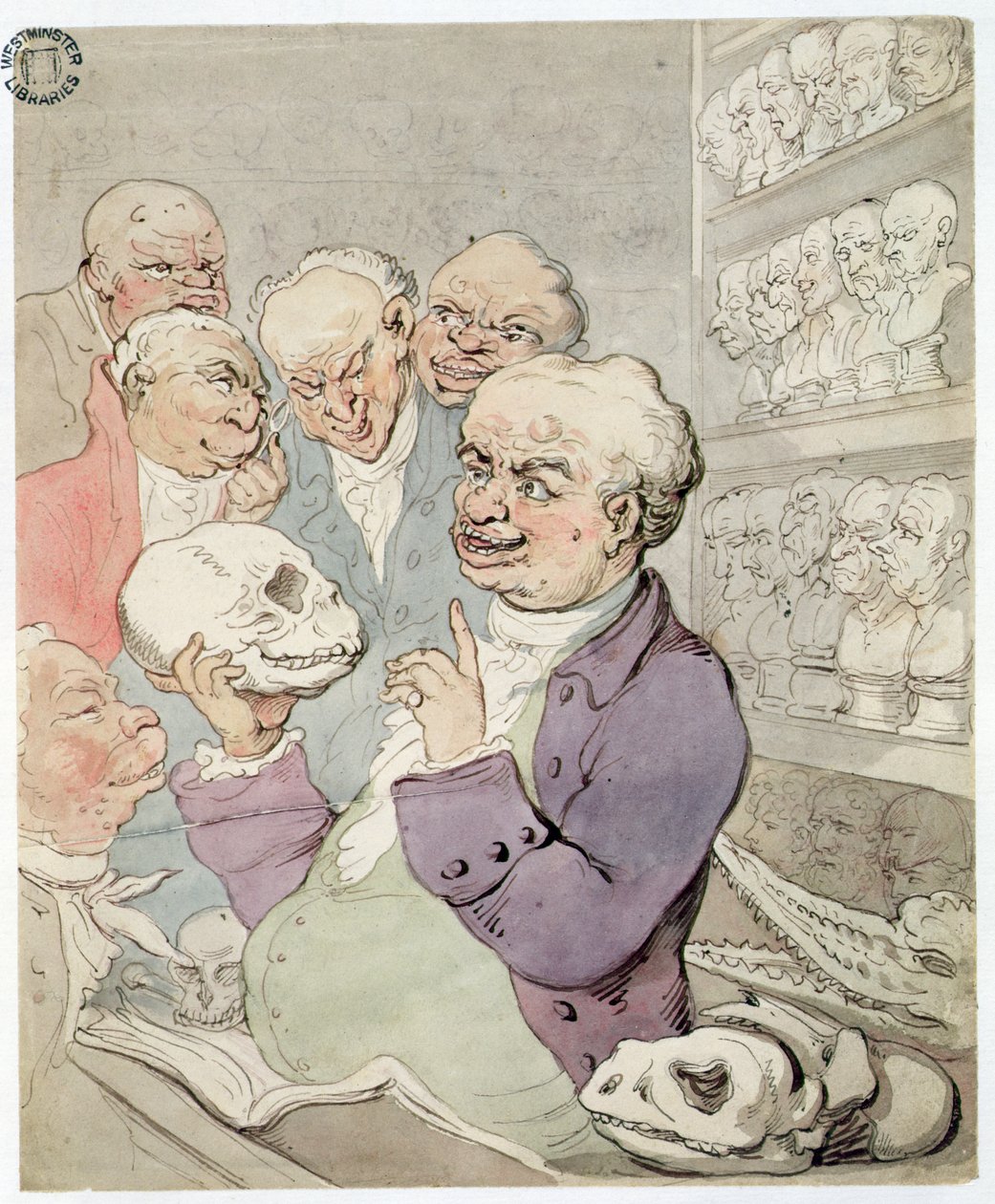 Egy Piccadilly-előadás 1803-ban alkotó: Thomas Rowlandson