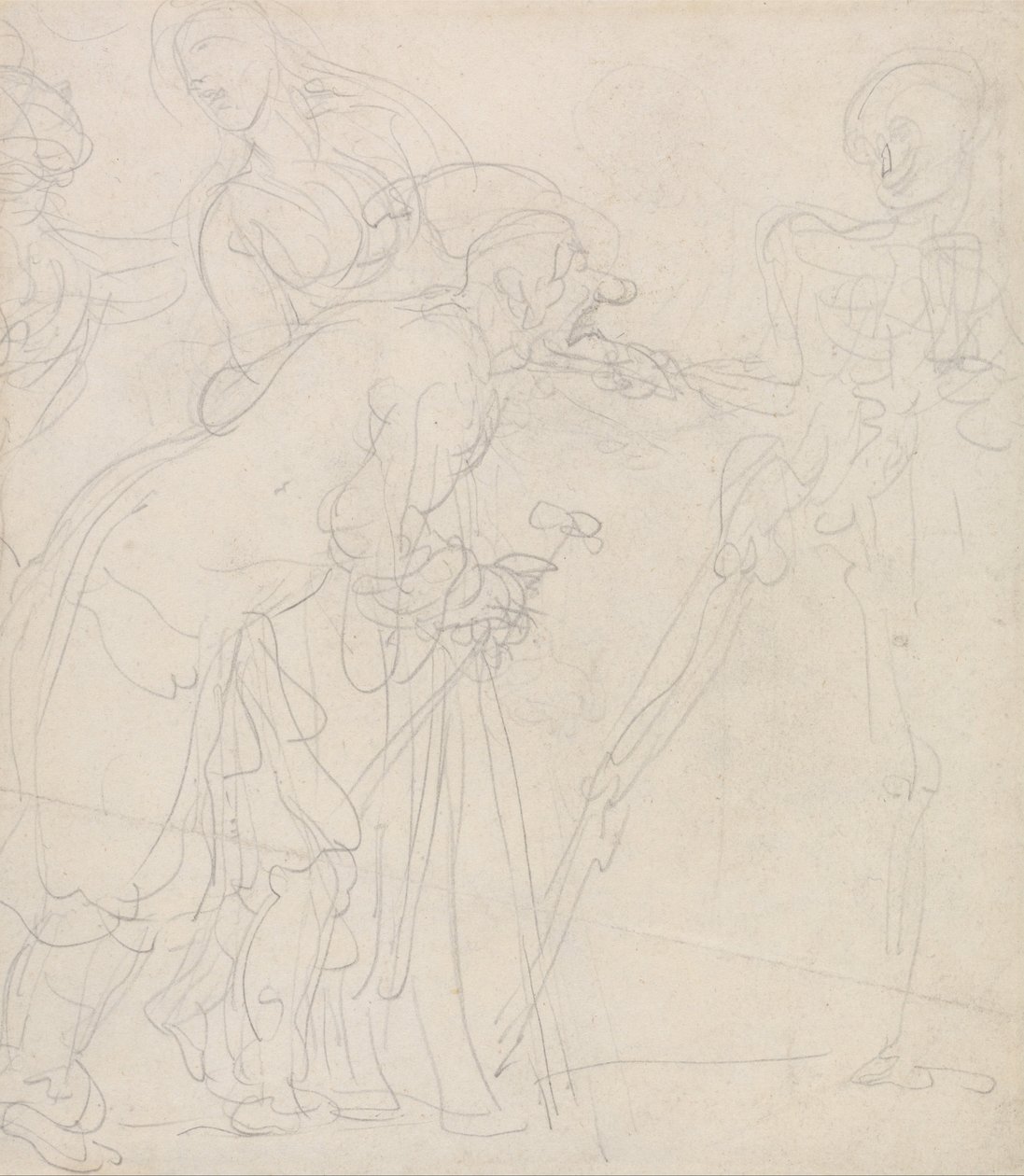 Egy öregember, akit a halál gúnyol alkotó: Thomas Rowlandson