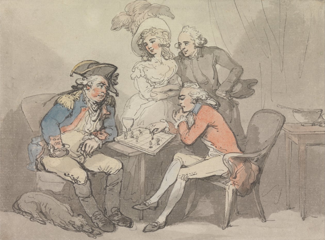 Sakk -matt alkotó: Thomas Rowlandson