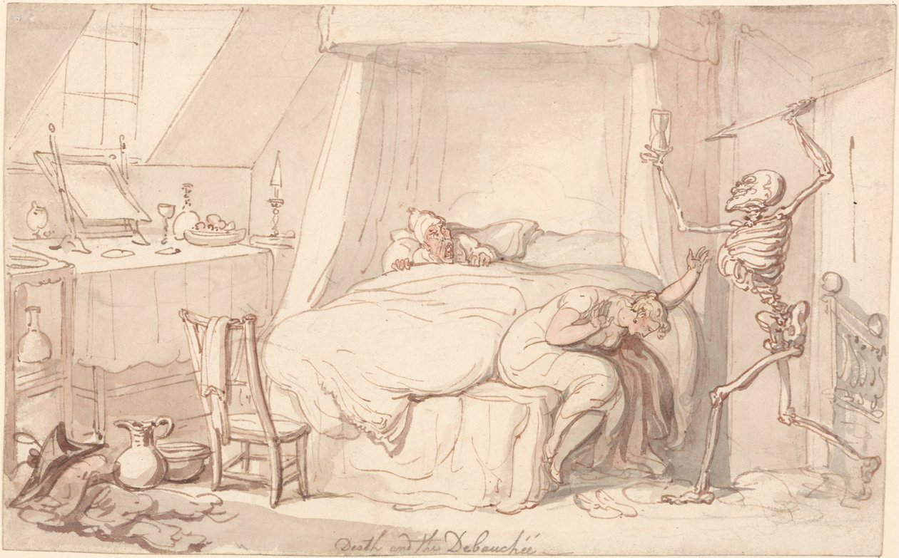 A halál és a kicsapongás alkotó: Thomas Rowlandson