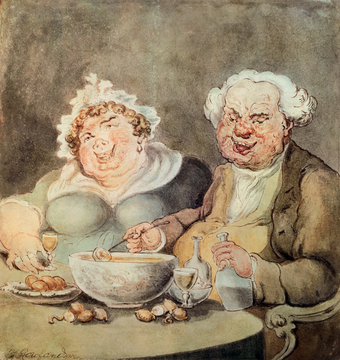 Falánkság, 1800-2005 körül alkotó: Thomas Rowlandson