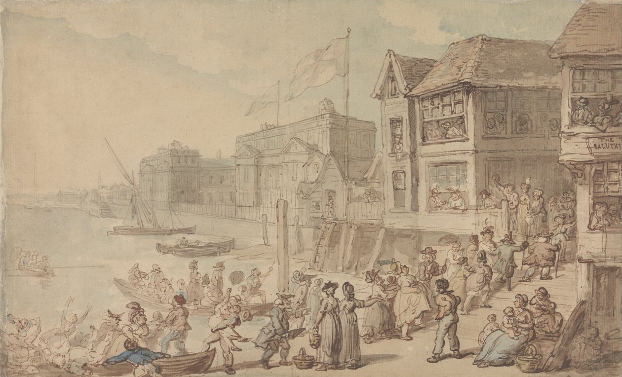 Greenwich alkotó: Thomas Rowlandson