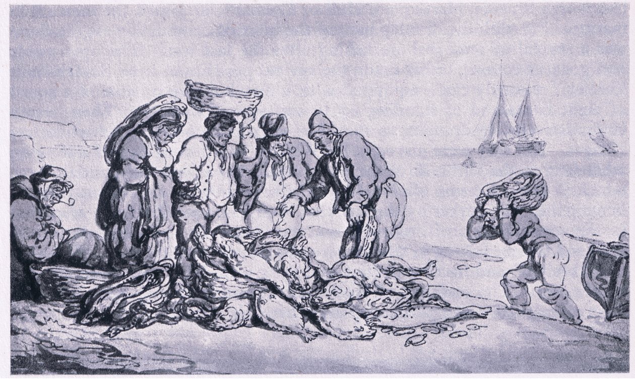 Grimsby: halat árul alkotó: Thomas Rowlandson
