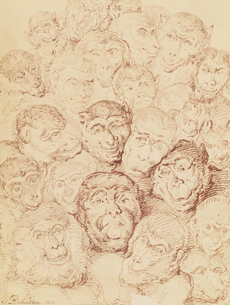 Majomarcok, 1815 alkotó: Thomas Rowlandson