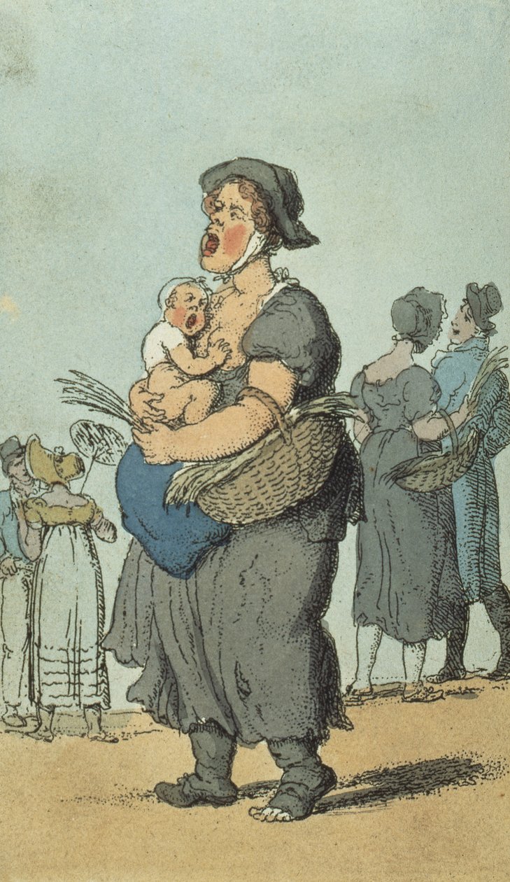 Édes levendula, 1820 alkotó: Thomas Rowlandson