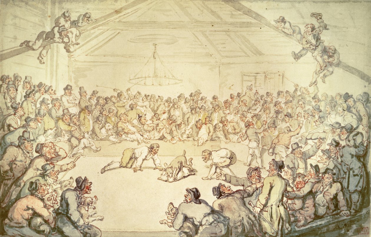 A kutyaviadal alkotó: Thomas Rowlandson