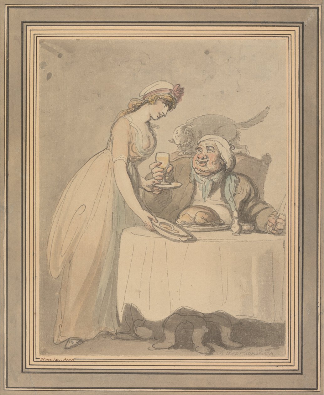 A Gourmand alkotó: Thomas Rowlandson