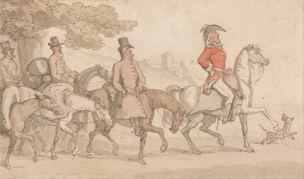 Johnny Newcome katonai kalandjai alkotó: Thomas Rowlandson
