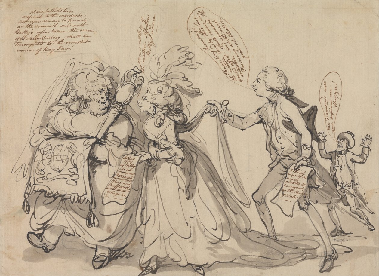 A kilátás előttünk alkotó: Thomas Rowlandson