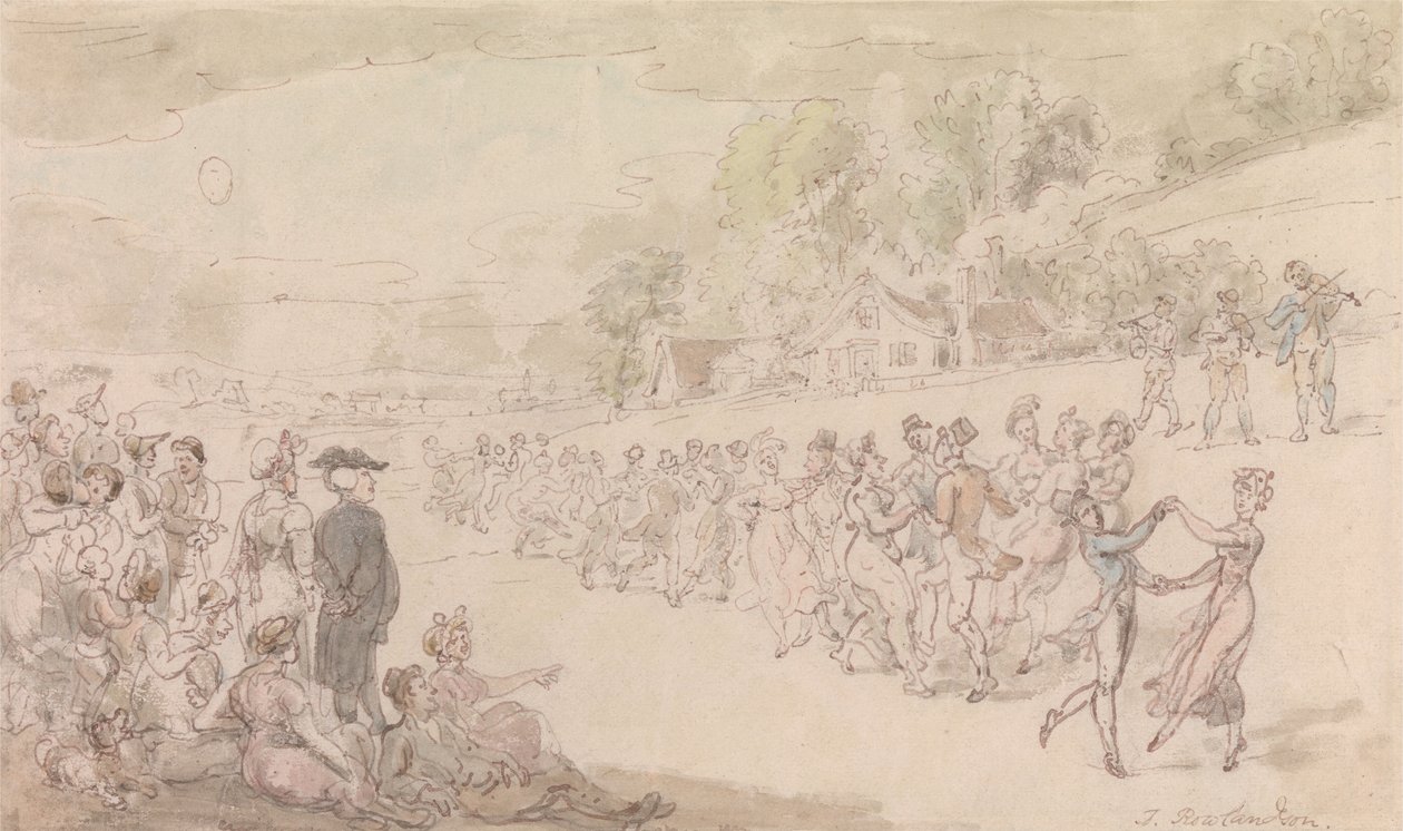 Wakefield vikáriusa- A tánc alkotó: Thomas Rowlandson