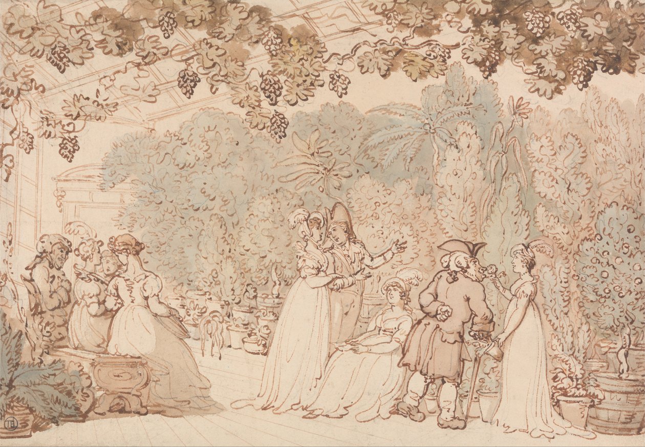 A pincészet alkotó: Thomas Rowlandson
