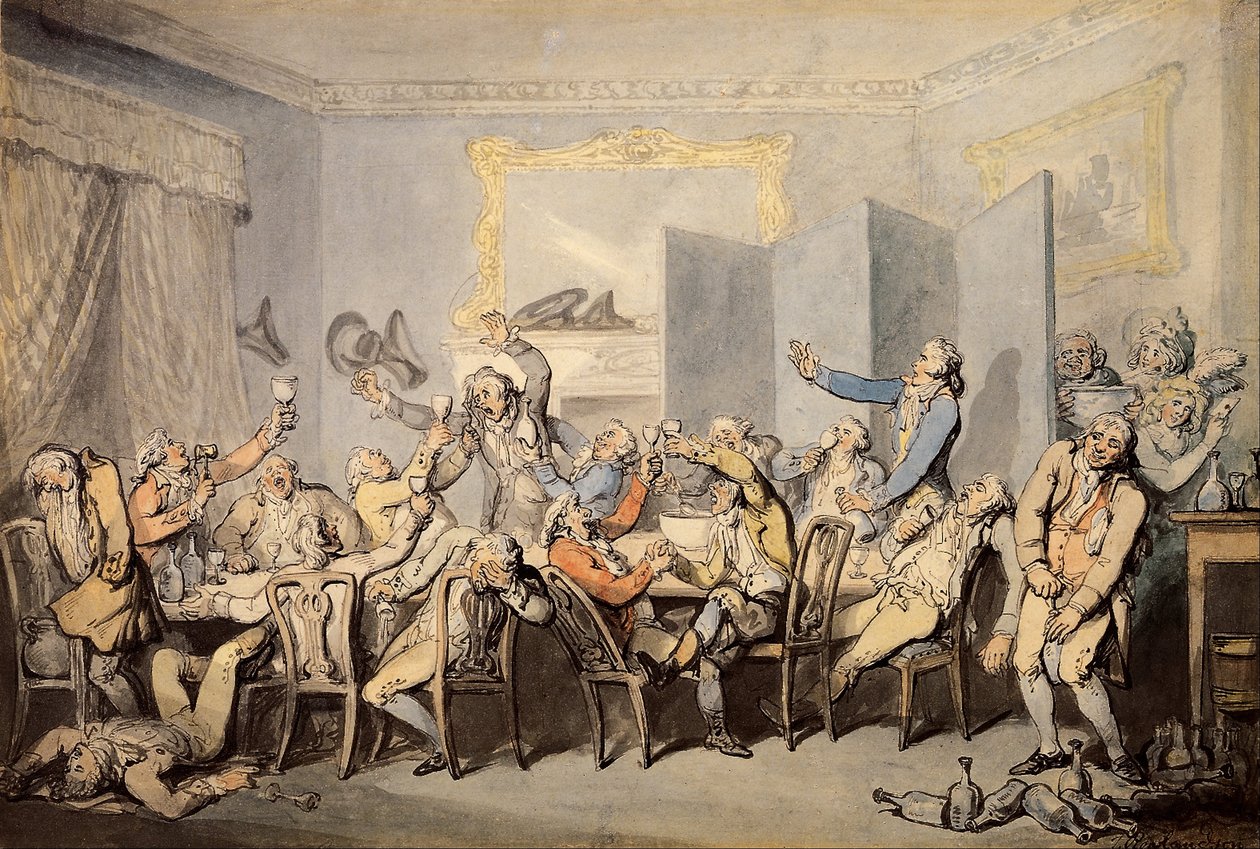 A ragyogók alkotó: Thomas Rowlandson