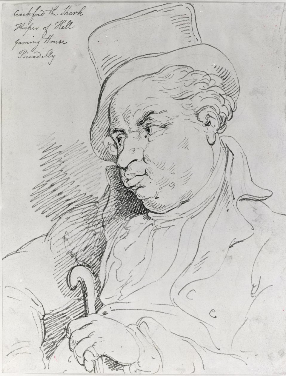William Crockford alkotó: Thomas Rowlandson