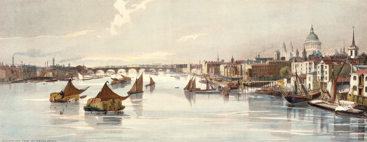 Blackfriars, a Southwark hídról, a 