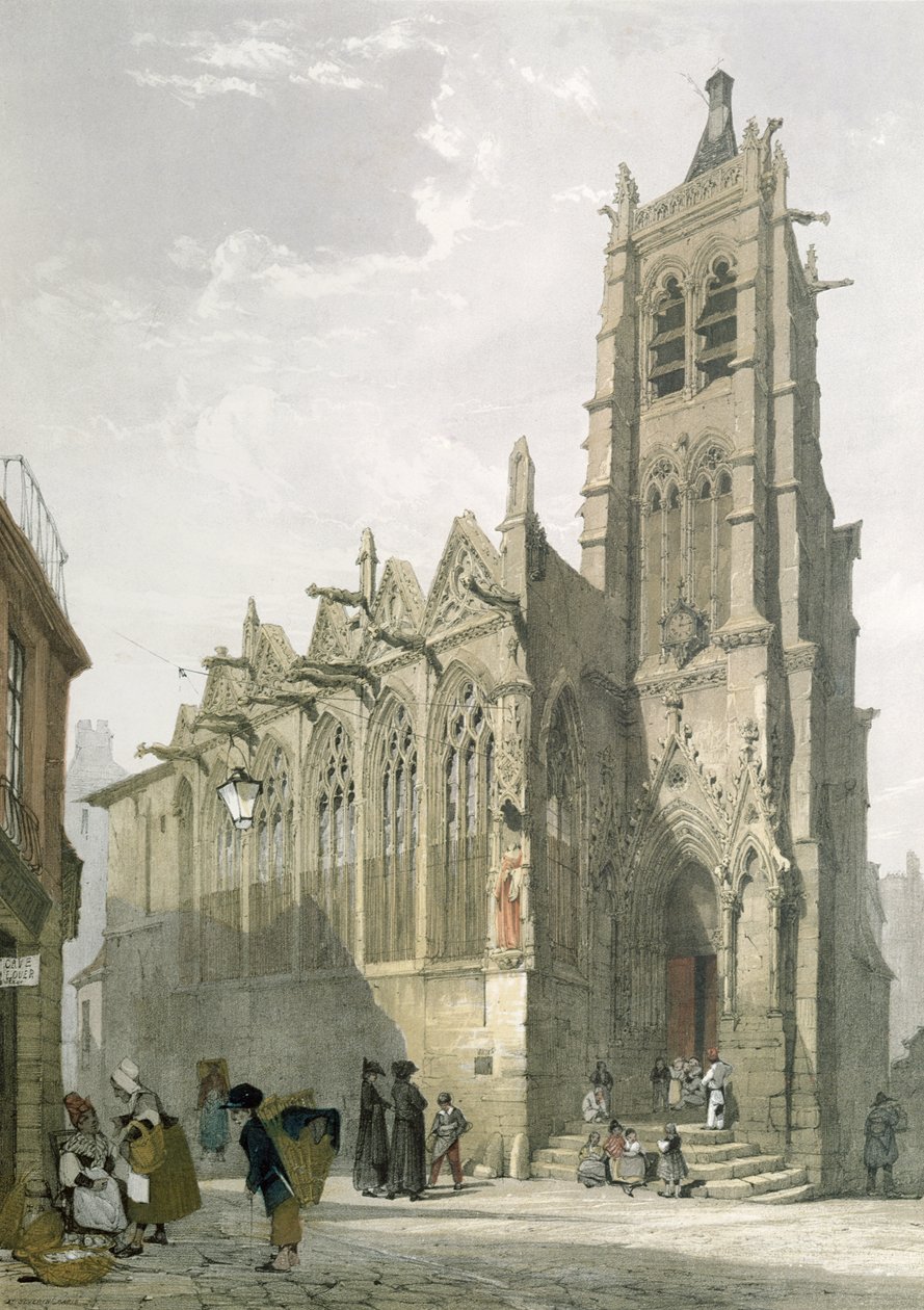 A párizsi Szent Severin-templom külseje alkotó: Thomas Shotter Boys