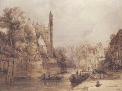 Rue du Rivage, Abbeville alkotó: Thomas Shotter Boys
