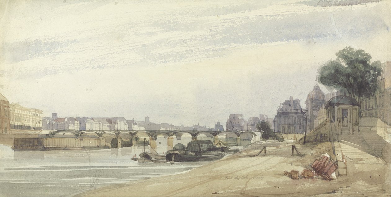 A Pont des Arts, Párizs alkotó: Thomas Shotter Boys