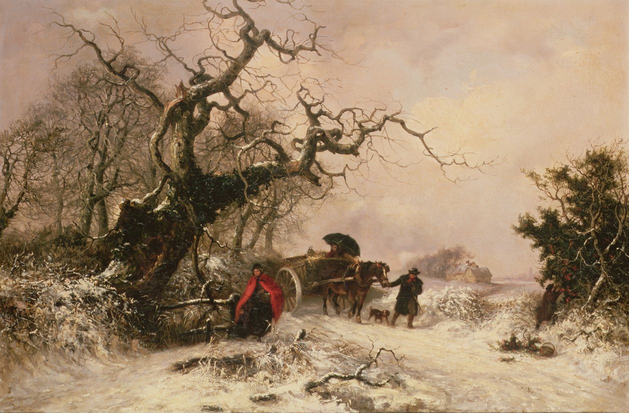 Hazatérés télen alkotó: Thomas Smythe