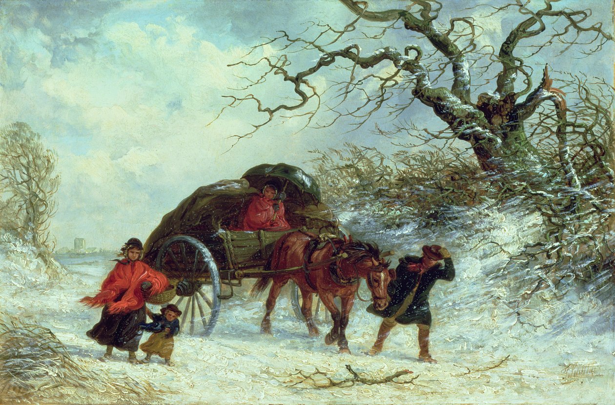 A szállítókocsi - tél alkotó: Thomas Smythe