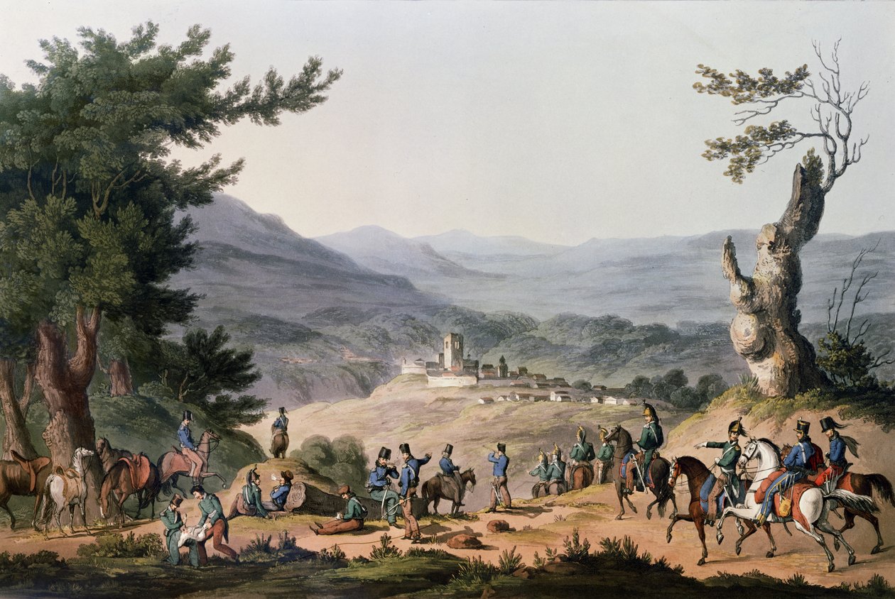 Subugal a Coa folyón, vésette C. Turner 1811 alkotó: Thomas Staunton St. Clair