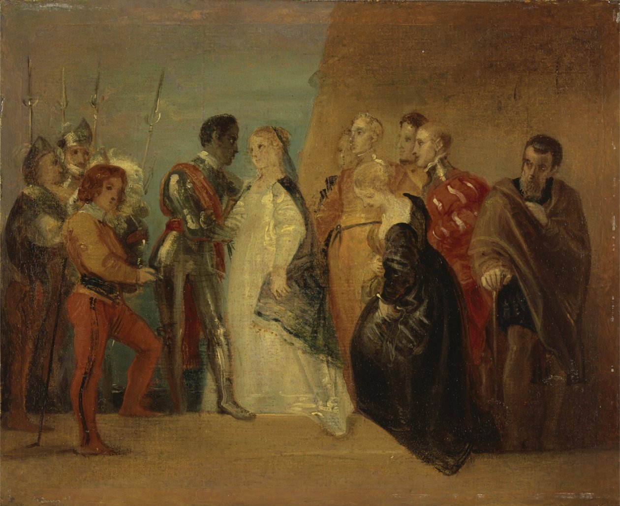 Othello visszatérése, Othellóból, II. Felvonás, II. Jelenet alkotó: Thomas Stothard