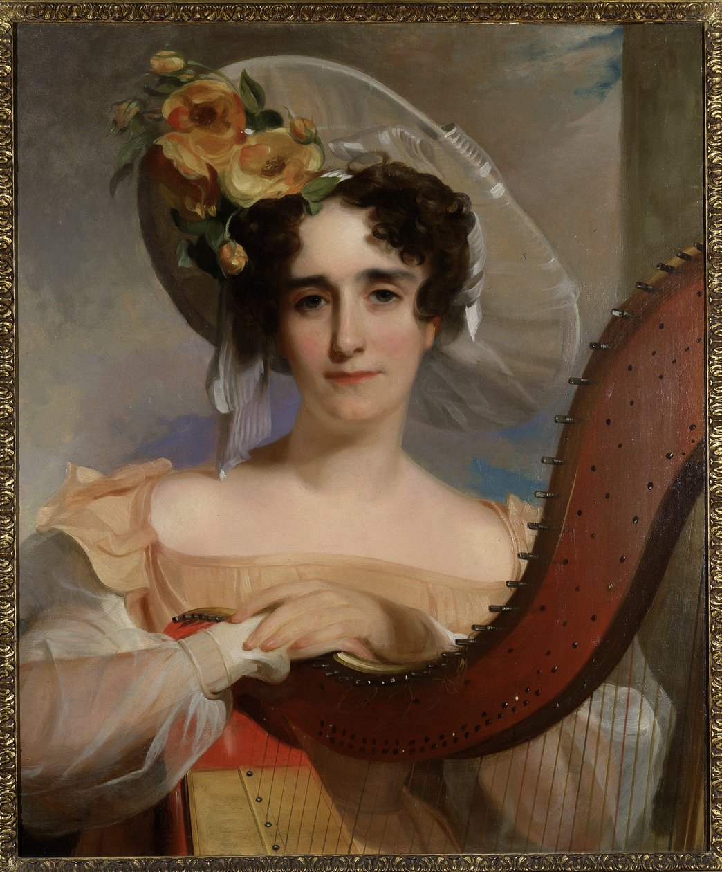 Mademoiselle Ade Sigoigne, 1829 alkotó: Thomas Sully